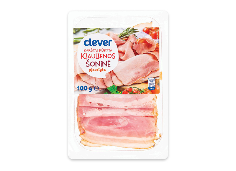 CLEVER virta kiaulienos šoninė griežinėliais