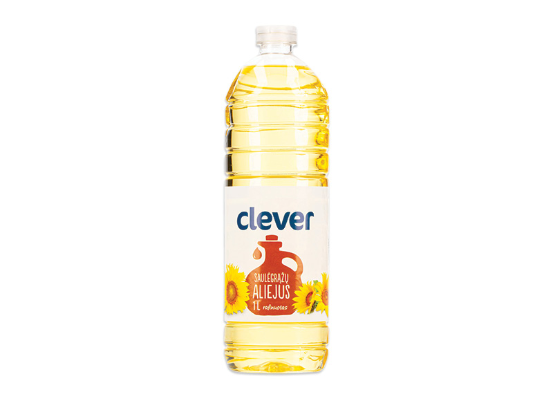 CLEVER saulėgrąžų aliejus
