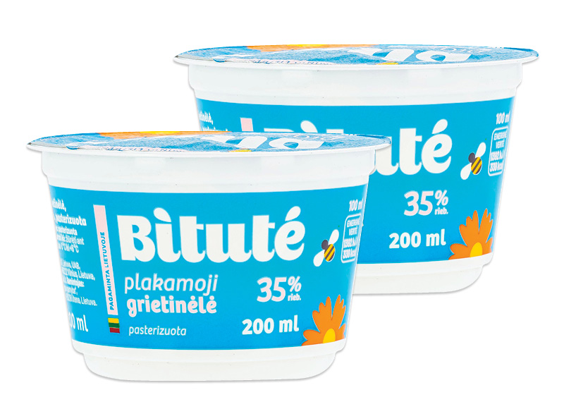 BITUTĖ grietinėlė