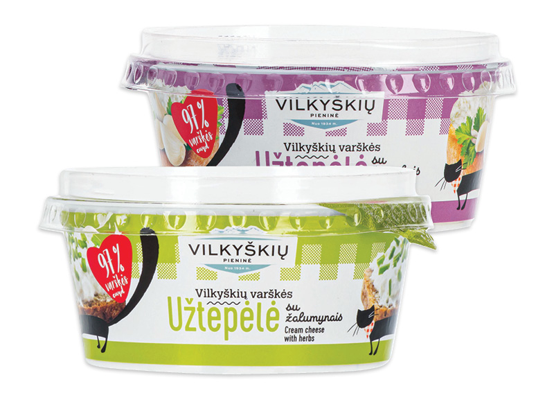 Varškės užtepėlė VILKYŠKIŲ