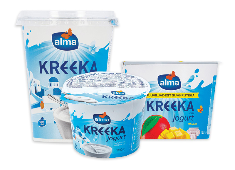 Pieno produktams ALMA
