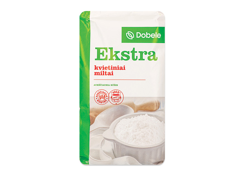 Kvietiniai miltai DOBELE EKSTRA