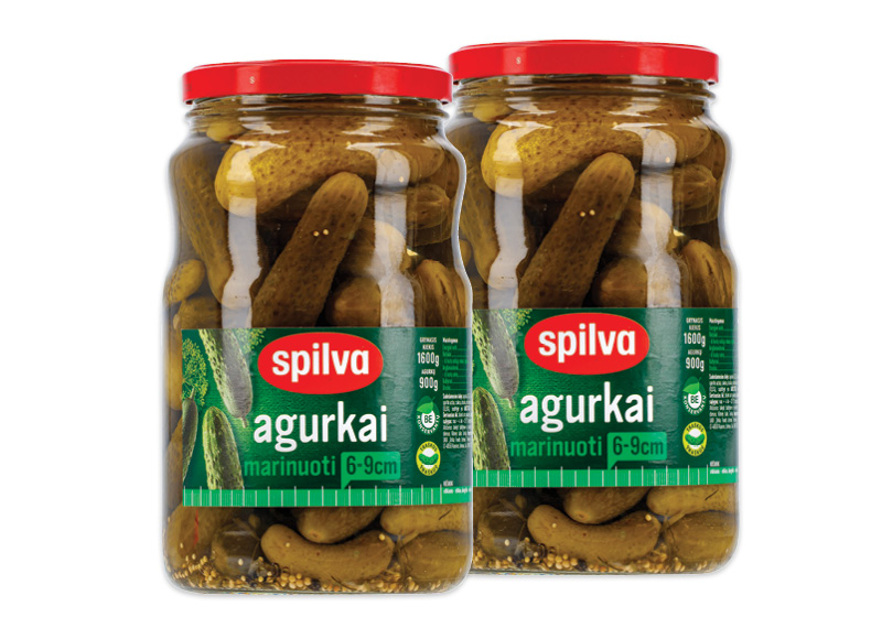 Marinuoti agurkai SPILVA