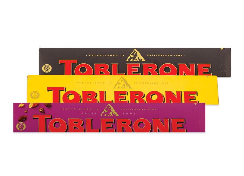 Šokoladas TOBLERONE