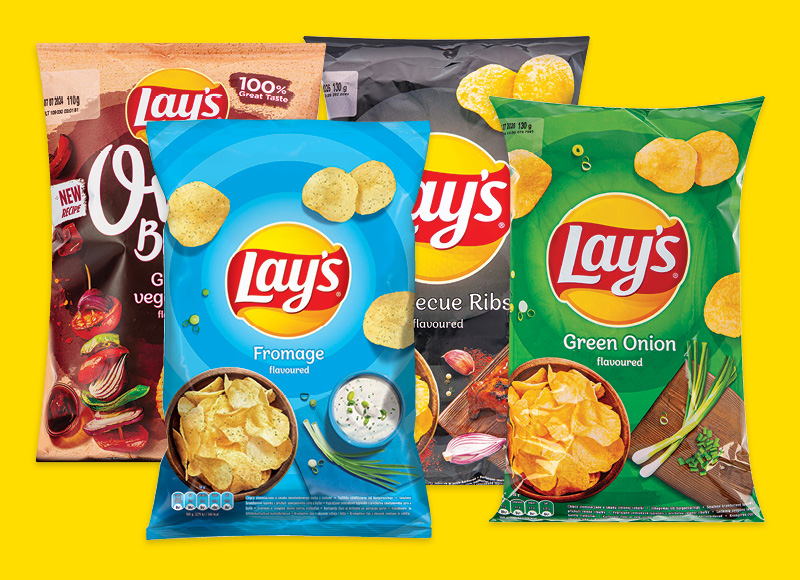 Bulvių traškučiams LAY’S