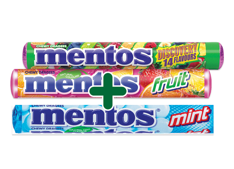 Saldainiai MENTOS