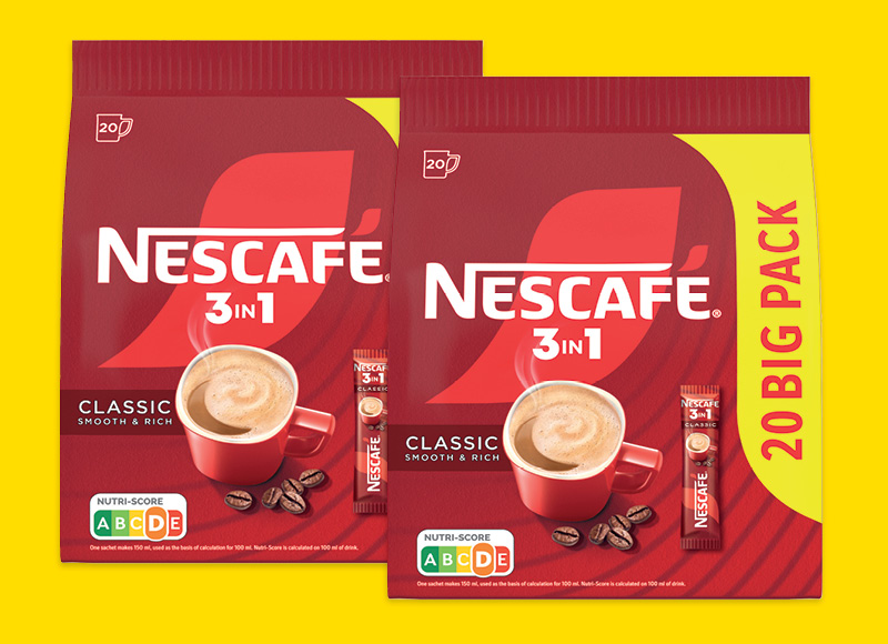 Kavos gėrimas NESCAFE CLASSIC 3 IN 1