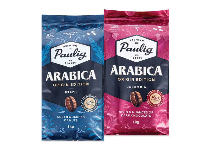 Kavos pupelės PAULIG ARABICA ORIGIN