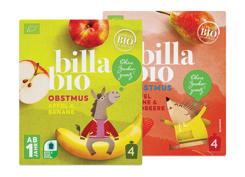 BILLA BIO tyrelė