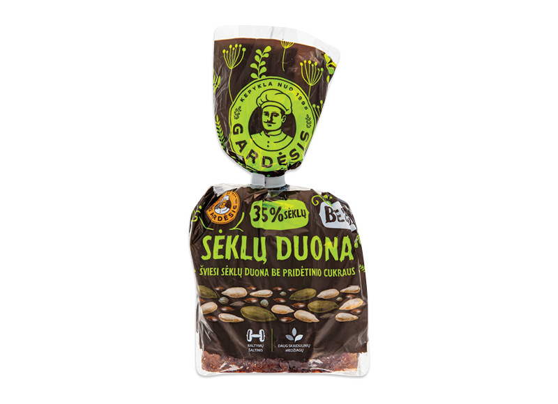 Šviesi sėklų duona FAZER be pridėtinio cukraus