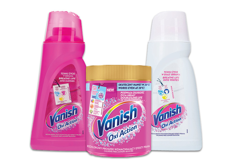 Dėmių valikliams VANISH