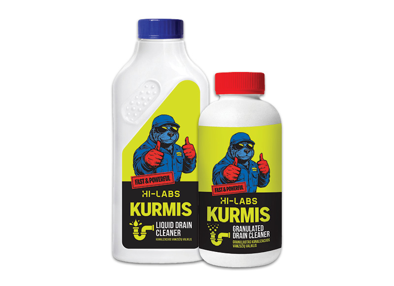 Vamzdžių valikliams KURMIS