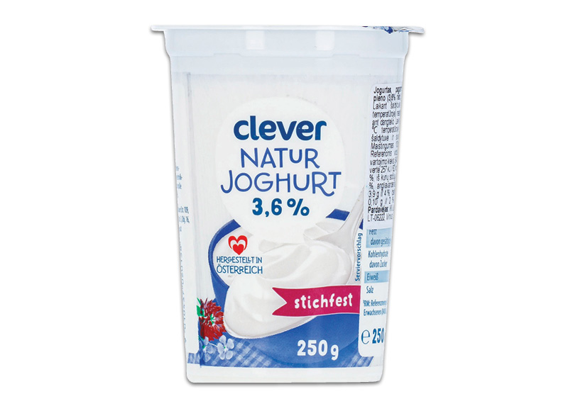 CLEVER jogurtas