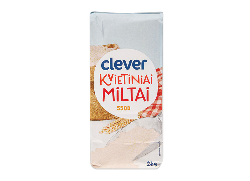 CLEVER kvietiniai miltai
