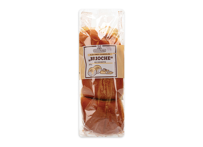 Plėšomosios bandelės BRIOCHE su sviestu