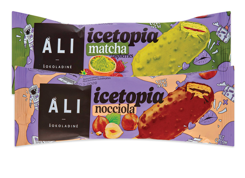 Ledai ant pagaliuko ICETOPIA ALI