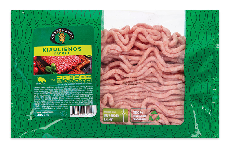 Atšaldytas kiaulienos faršas KREKENAVOS