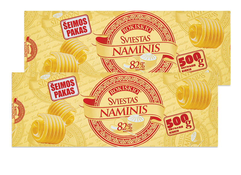 Sviestas ROKIŠKIO NAMINIS