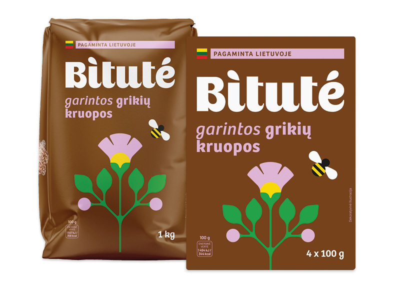 BITUTĖ grikių kruopoms