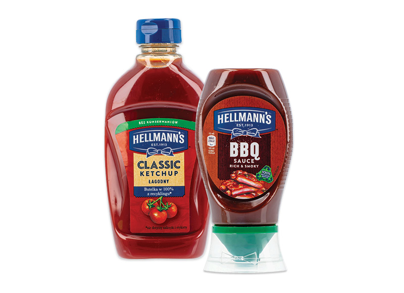 Padažams, kečupui HELLMANN’S