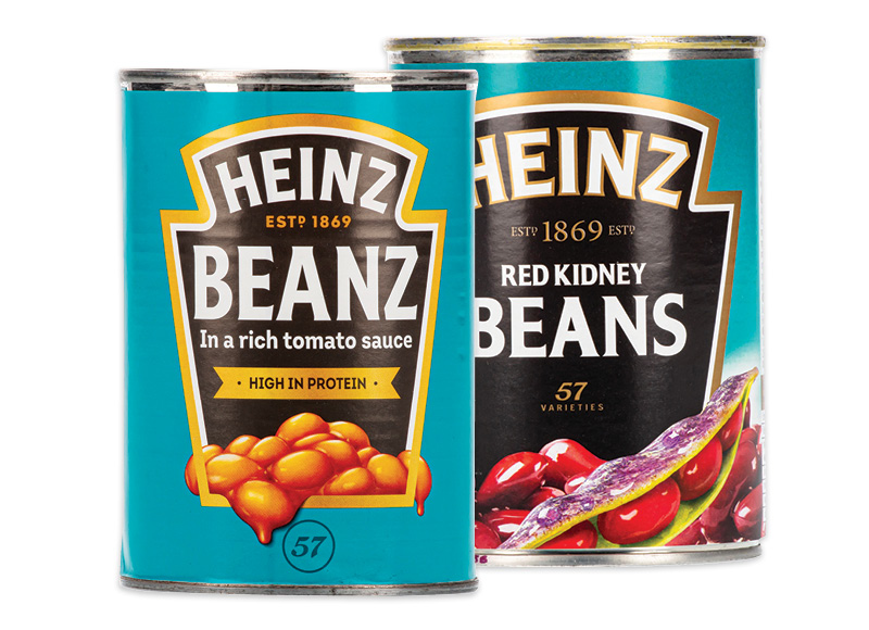 Konservuotoms pupelėms HEINZ