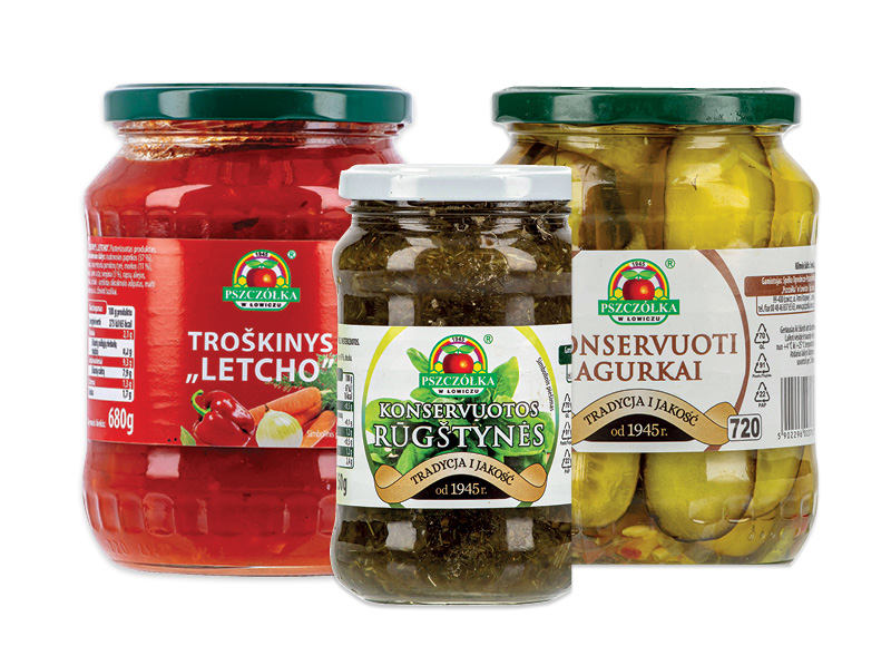 Konservuotoms daržovėms PSZCZOLKA