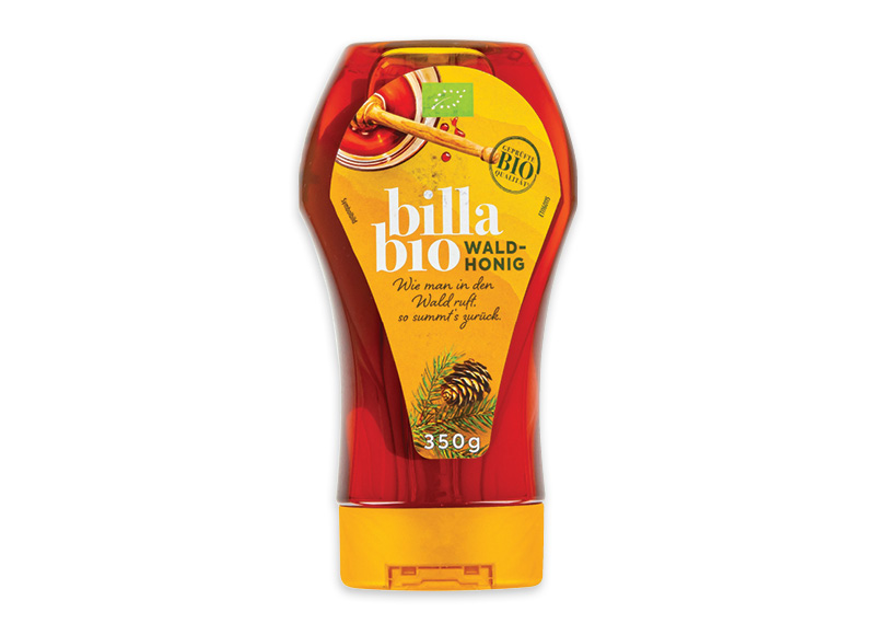 BILLA BIO miško medus