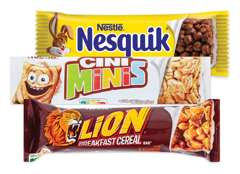 Batonėliams NESTLE