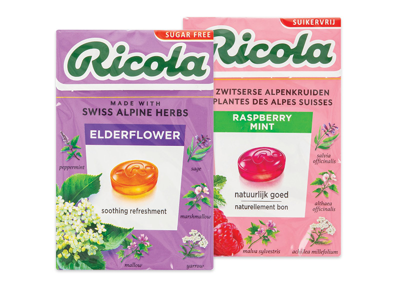 Pastilės RICOLA
