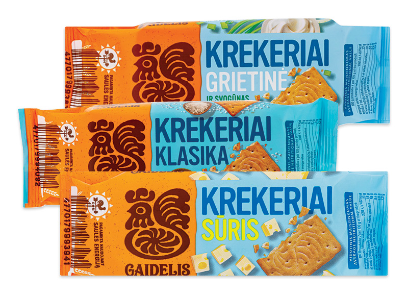 Krekeriams GAIDELIS