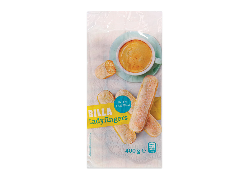 BILLA biskvitiniai piršteliai