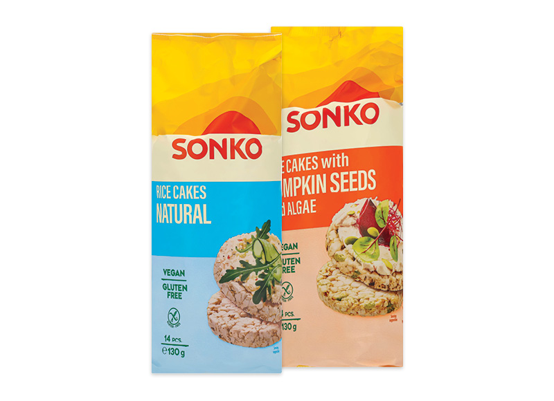 Ryžių trapučiai SONKO