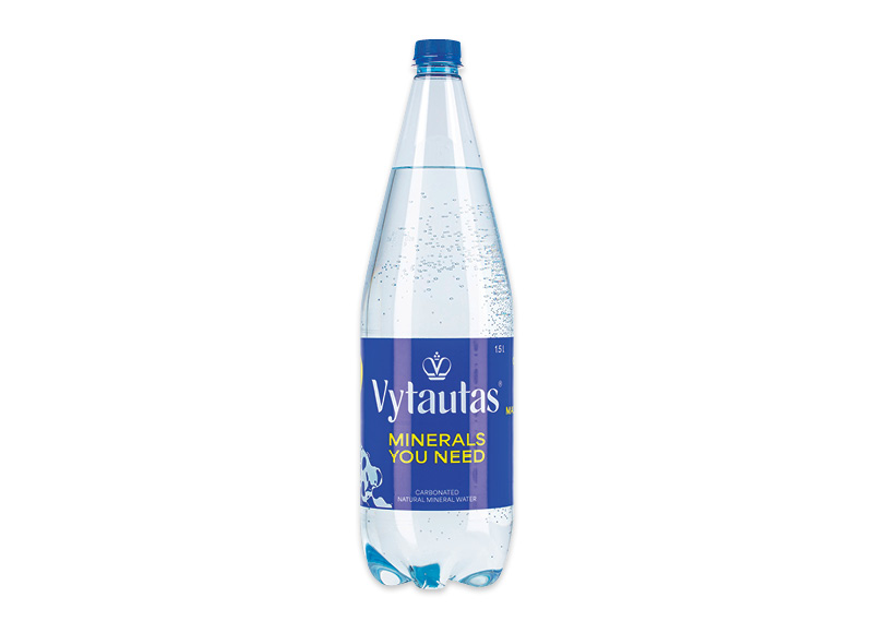 Gazuotas mineralinis vanduo VYTAUTAS