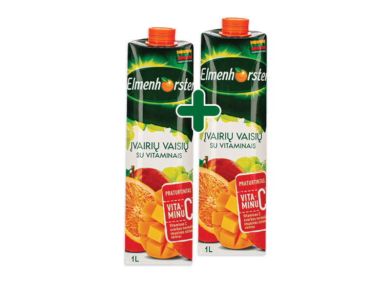 Įvairių vaisių sulčių gėrimas ELMENHORSTER