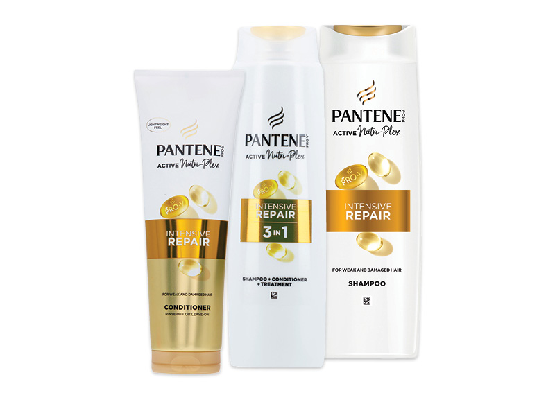 Plaukų priežiūros priemonėms PANTENE