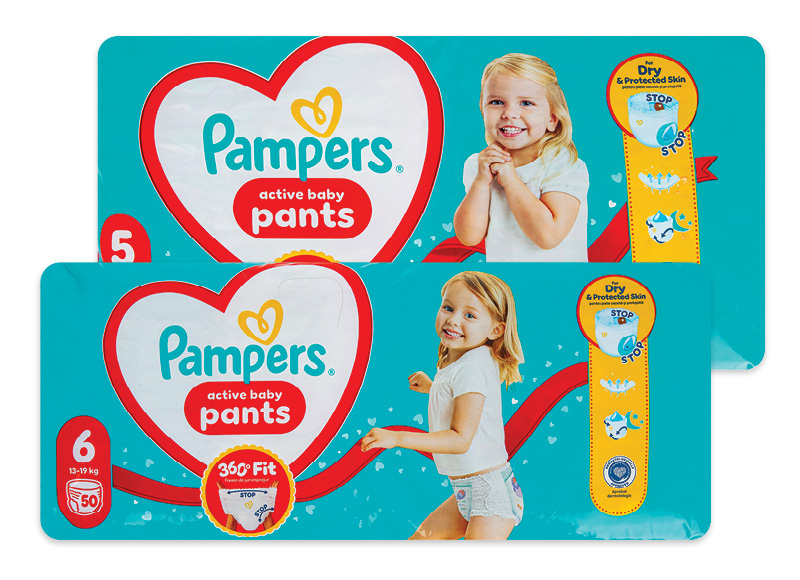 Sauskelnės PAMPERS PANTS GIANT PACK