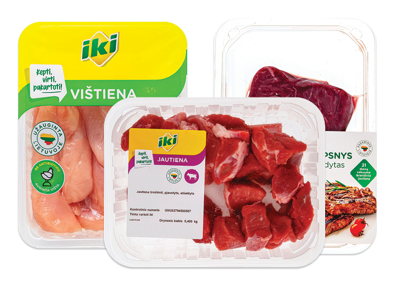 IKI šviežiai fasuotai mėsai