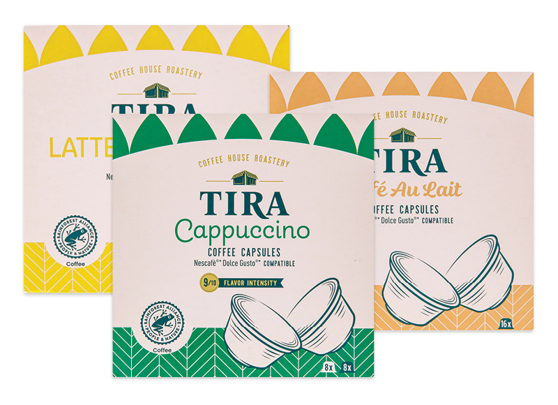 TIRA kavos kapsulės (DOLCE GUSTO)
