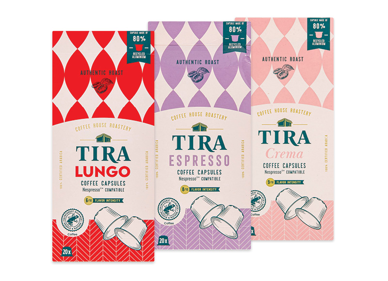 TIRA kavos kapsulės (NESPRESSO)