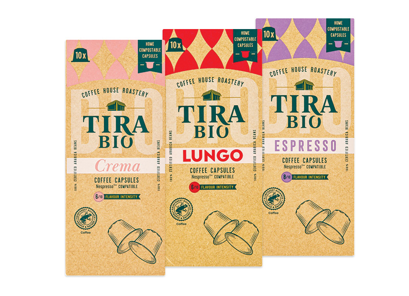 TIRA kavos kapsulės BIO (NESPRESSO)