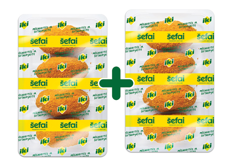 IKI ŠEFAI kepti KYJIVO kotletai