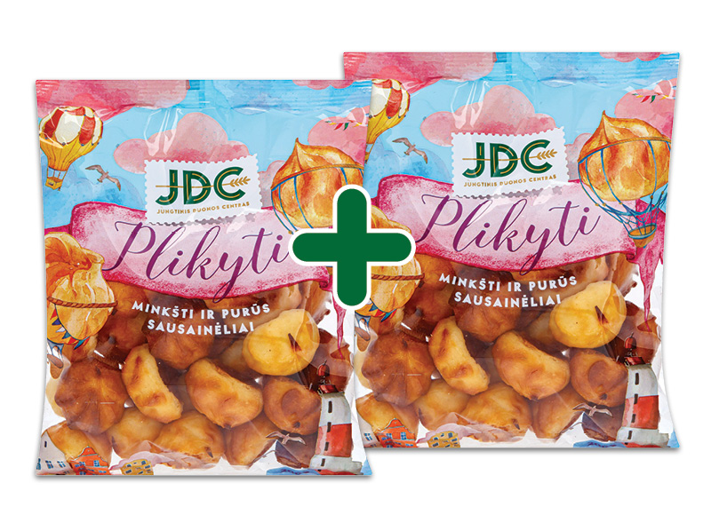 Plikyti sausainiai JDC