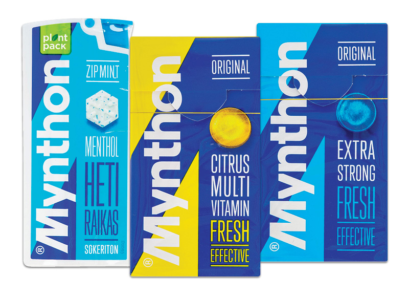 Pastilės MYNTHON