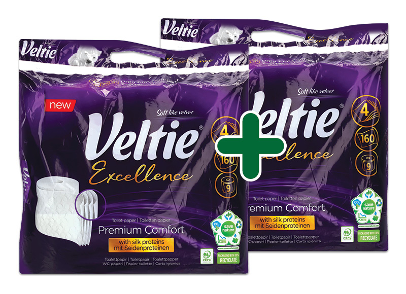 Tualetinis popierius VELTIE EXCELLENCE