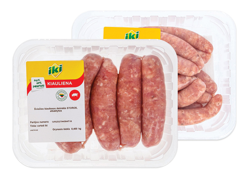 IKI šviežios fasuotos dešrelės