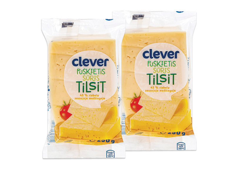 CLEVER puskietis sūris TILSIT