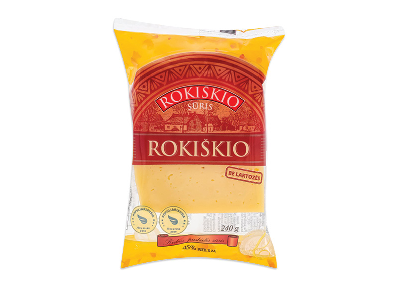 Sūris be laktozės ROKIŠKIO