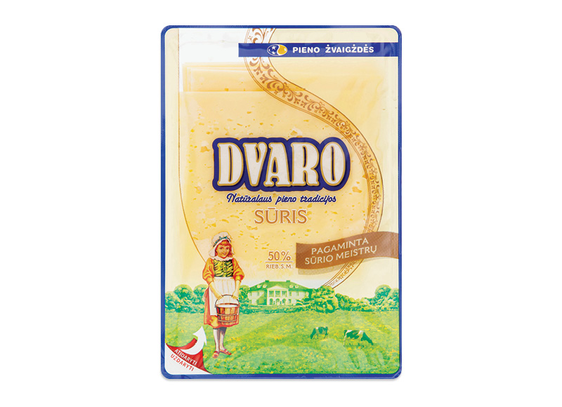 Fermentinis sūris riekutėmis DVARO