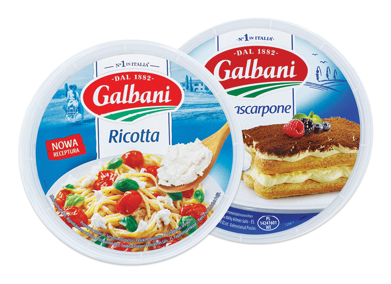 Sūriams GALBANI RICOTTA ar MASCARPONE