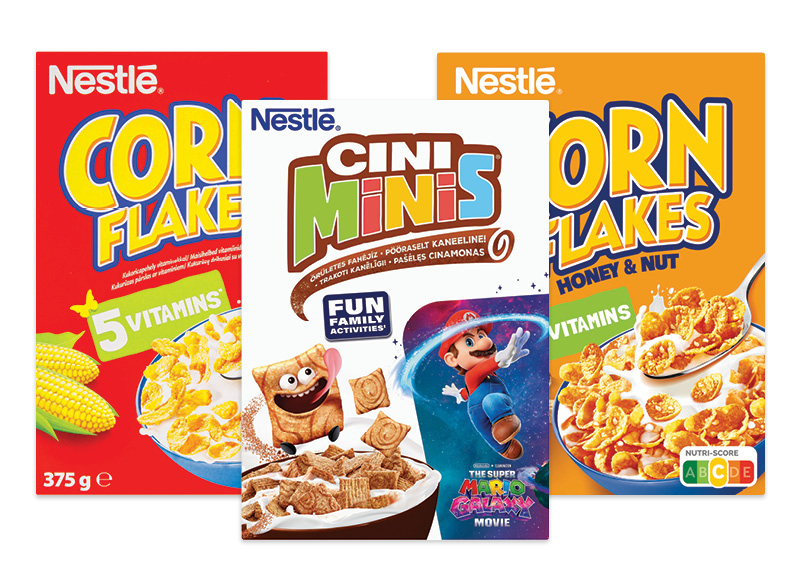 Sausi pusryčiai NESTLE